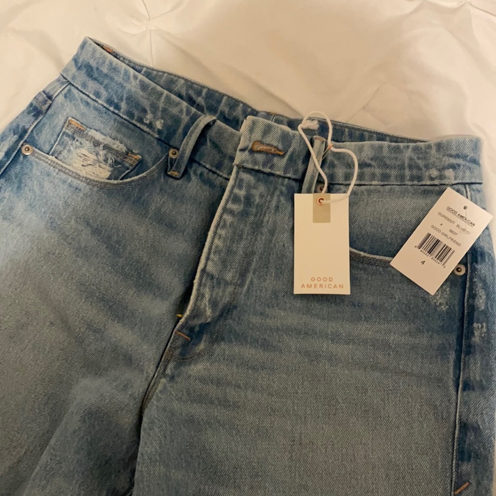 Good American Good Girlfriend Jeans